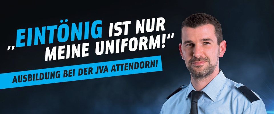 Eintönig ist nur die Uniform