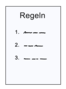 Regeln Regeln